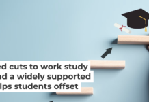 Work-study students often still have unmet financial needs, even after their 15- to 20-hour-per-week jobs fill in some of the gaps. champpix/iStock/Getty Images Plus